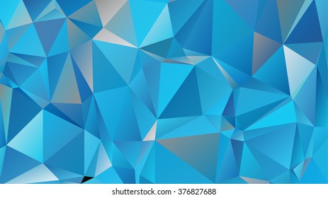 Abstract geometrical background consisting of multicolored triangular polygons