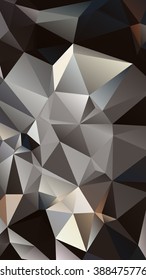 Abstract geometrical background consisting of multicolored triangular polygons