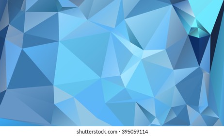 Abstract geometrical background consisting of multicolored triangular polygons