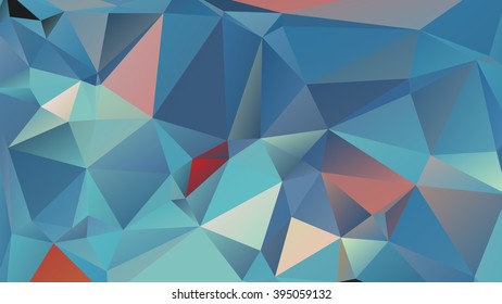 Abstract geometrical background consisting of multicolored triangular polygons