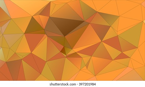 Abstract geometrical background consisting of multicolored triangular polygons