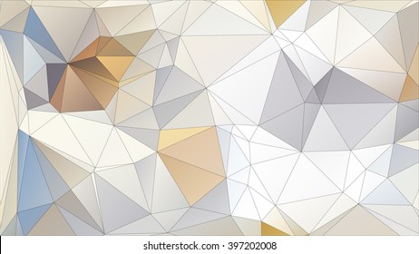 Abstract geometrical background consisting of multicolored triangular polygons