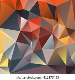 Abstract geometrical background consisting of multicolored triangular polygons