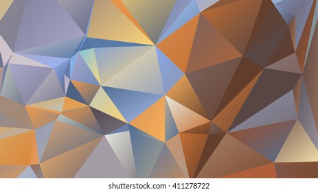 Abstract geometrical background consisting of multicolored triangular polygons