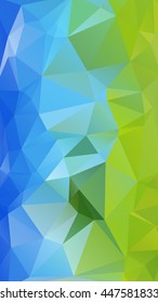 Abstract geometrical background consisting of multicolored triangular polygons