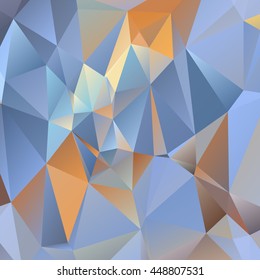 Abstract geometrical background consisting of multicolored triangular polygons