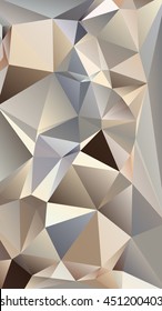 Abstract geometrical background consisting of multicolored triangular polygons