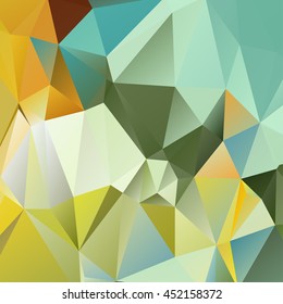Abstract geometrical background consisting of multicolored triangular polygons