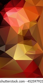 Abstract geometrical background consisting of multicolored triangular polygons