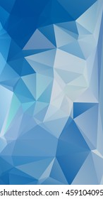 Abstract geometrical background consisting of multicolored triangular polygons