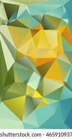 Abstract geometrical background consisting of multicolored triangular polygons