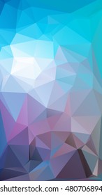 Abstract geometrical background consisting of multicolored triangular polygons
