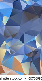Abstract geometrical background consisting of multicolored triangular polygons