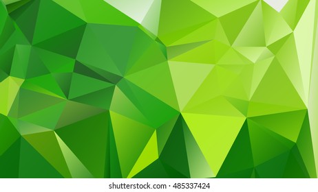Abstract geometrical background consisting of multicolored triangular polygons