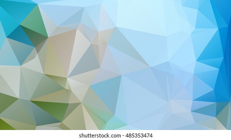 Abstract geometrical background consisting of multicolored triangular polygons