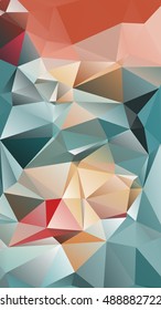 Abstract geometrical background consisting of multicolored triangular polygons