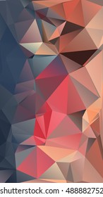 Abstract geometrical background consisting of multicolored triangular polygons