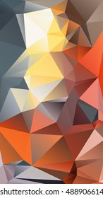 Abstract geometrical background consisting of multicolored triangular polygons