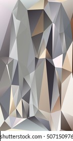 Abstract geometrical background consisting of multicolored triangular polygons