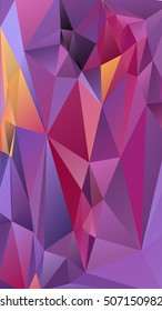 Abstract geometrical background consisting of multicolored triangular polygons