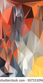 Abstract geometrical background consisting of multicolored triangular polygons