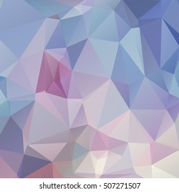 Abstract geometrical background consisting of multicolored triangular polygons
