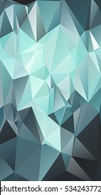 Abstract geometrical background consisting of multicolored triangular polygons