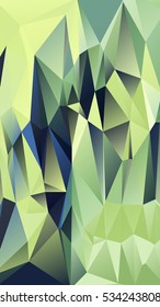 Abstract geometrical background consisting of multicolored triangular polygons