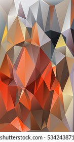Abstract geometrical background consisting of multicolored triangular polygons