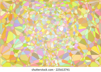 abstract geometrical background with curved lines in tints of beige