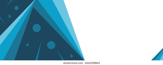 Abstractas diseño de fondo geométrico en azul