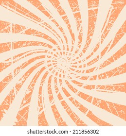 Abstract geometrical background with grunge elements. Vector.