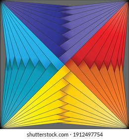 Abstract geometrical background. Illustration 10 version