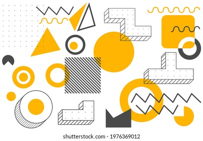 Abstract Geometrical background Illustration.