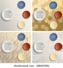 Abstract geometrical background. Modern design . 