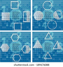 Abstract geometrical background. Modern design . 