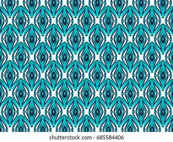 abstract geometrical background, Of peacock feathers