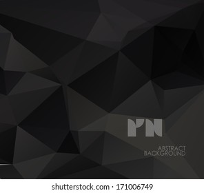 Abstract geometrical background, polygonal design.