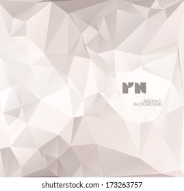 Abstract geometrical background, polygonal design.