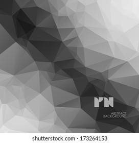 Abstract geometrical background, polygonal design.