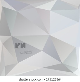 Abstract geometrical background, polygonal design.