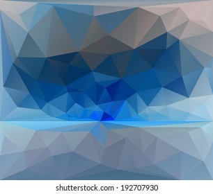 Abstract geometrical background, polygonal design can be used for website