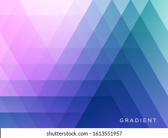 Fondo geométrico abstracto. Patrón poligonal con triángulos de color. 3d ilustración vectorial para publicidad, marketing y presentación.
