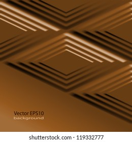 Abstract geometrical background. Slab chocolate. EPS10 Vector.
