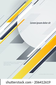 Abstract geometrical background with space for your message. 