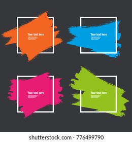 Abstract geometrical background with space for your text.