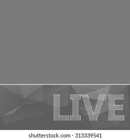 Abstract geometrical background. The template design booklet, brochure, banner, document. Vector, EPS10.