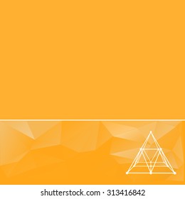 Abstract geometrical background. The template design booklet, brochure, banner, document. Vector, EPS10.