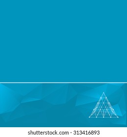 Abstract geometrical background. The template design booklet, brochure, banner, document. Vector, EPS10.