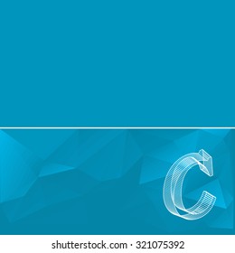 Abstract geometrical background. The template design booklet, brochure, banner, document. Vector, EPS10.